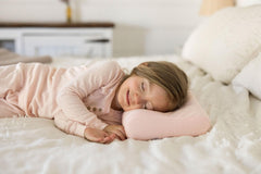 Tiny Twinkle toddler pillow contoured-design reduces pressure points for comfort