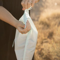 Tiny Twinkle wet bag with heat-sealed seams ensuring leak protection.