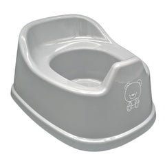 Tiny Undies Baby Potty back handle for easy carrying and dumping.