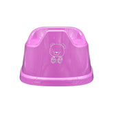Tiny Undies baby potty in dusty lavender, compact design for early potty training.