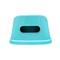 Tiny Undies Baby Potty has a back handle for easy carrying and controlled dumping.