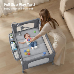 TinyGlow rotating toys engage baby during playtime for exploration.