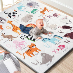 TINYHARBO Premium Play Mat full-size layout for spacious crawling space