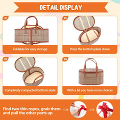 Tioncy clear cellophane wrap baskets showcase gifts with a sparkling finish.
