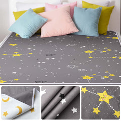 Tisancy white moon reverse pattern offers serene visuals and protection.