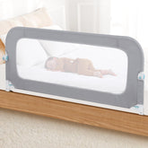 Tivellary 59-inch bed rail with adjustable height for different beds.