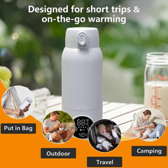 TLTWHS water presets quickly warm drinks for hydration.