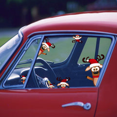 TOARTi Christmas decals for living room quickly brighten walls without mess.