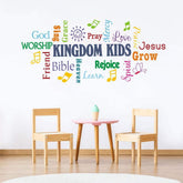 TOARTi colorful quote wall decal classroom-application for daily motivation.