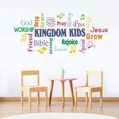 TOARTi colorful quote wall decal classroom-application for daily motivation.