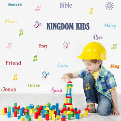 TOARTi bible-verse-design adds cheerful inspiration to study areas.