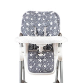 Todays Kids high chair pad cover with secure elastic back for 3-5 point harness