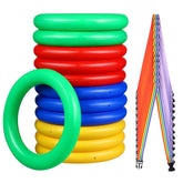 Toddmomy preschool walking rope with handles keeps kids together during outings
