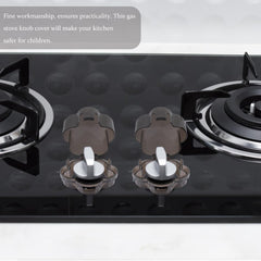 Toddmomy translucent covers balance safety with adult-friendly stove operation.