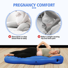 Toggloo travel-friendly airbed offers portable comfort on the go.