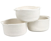 Togous cotton rope basket close-up highlights soft texture and safe edges.