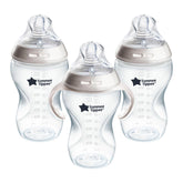 Tommee Tippee Natural Start 11oz bottle for thicker feeds and clear visibility