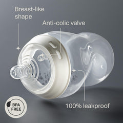 Tommee Tippee anti-colic valve close-up highlights airflow control