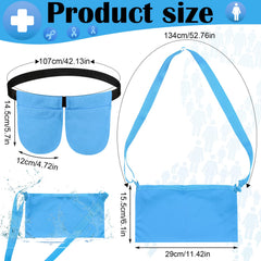 Tondiamo shower bag in use with mesh design for easy shower access.