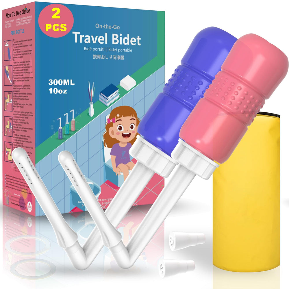 TONELIFE blue 300ml peri bottle for postpartum and travel care.