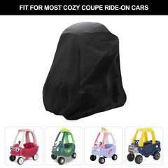 Tonhui Cozy Coupe cover front angle shows adjustable drawstring for secure fit.