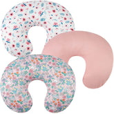 Tontukatu floral pink nursing pillow cover for soft, comfortable feeds