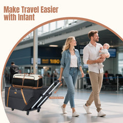 Tonyeee travel bag shows durable 900D fabric and padding for protection.