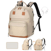 Tonyeee diaper bag backpack with expandable capacity for twins and long days
