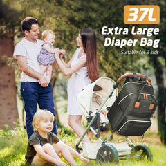 Tonyeee backpack with luggage strap keeps hands free while traveling