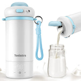 Toolastra bottle warmer on the go with a compact design for feeding anywhere