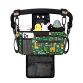 TopDesign Universal Stroller Organizer main view showing organized essentials within reach