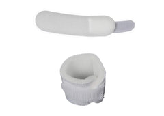 Topmed ETS foam strap attachment close-up