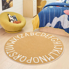 Topotdor round play mat 63 inches for spacious crawling fun.