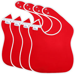 Toppy Toddler bib with wide coverage protecting clothing during meals
