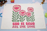 Topthink Bible Verse Banner rectangle flag adds gentle inspiration to the nursery