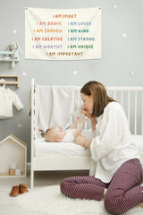 Topthink boho banner flag in kid's room setup for playful decor