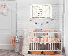 Topthink rectangular flag wall art enhances living room style and personality
