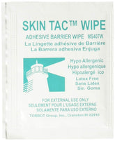 Torbot Skin-Tac-H adhesive barrier wipes packaging front for easy base preparation.