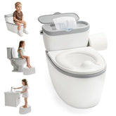 TOSGN 3-in-1 toddler potty front view, compact height for early training.