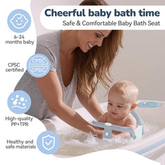 TOSGN Bath Seat mesh cushion with drainage holes dries quickly