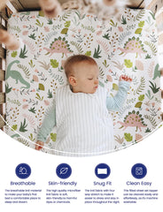 TotAha 28x52x9 extra-deep-pocket fit ensures snug mattress coverage