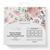 TotAha Graco Pack and Play sheets close-up showing soft texture for gentle sleep.