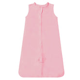 TotAha Light Sleep Sack fabric close-up shows soft jersey-knit texture for gentle nightwear.