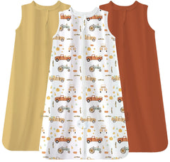 TotAha Sleep Sack 0.5 TOG on baby in bed for breathable warmth.