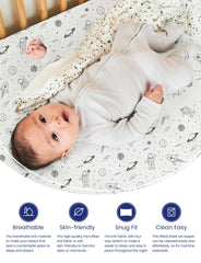 TotAha soft jersey-knit closeup highlighting silky texture for baby comfort