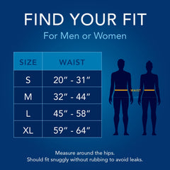 TotalDry Ultimate X-Plus briefs side-flex panel supports comfortable movement.