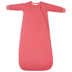 TOTBASIC baby sleep sack Apple Blossom front view showing warm long sleeves
