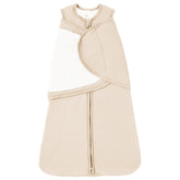 TOTBASIC baby swaddle front view for secure, cozy sleep.