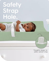 Close-up of TotBasic jersey cotton texture showing plush softness and stretch