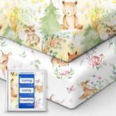 TotBasic crib sheets in soft jersey fabric for gentle baby skin